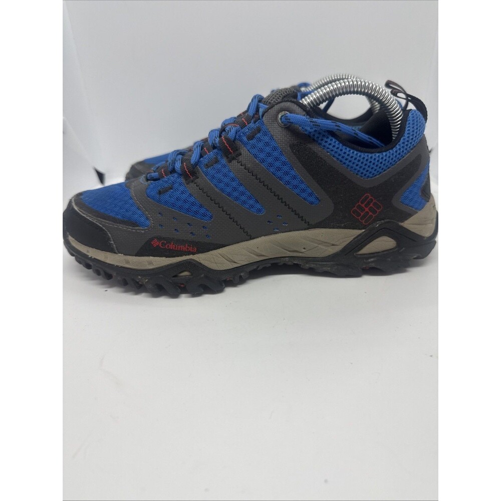 Columbia Men's Hiking Shoe Size 7.5 Omnitech YM5381-487 Blue - Picture 5 of 7